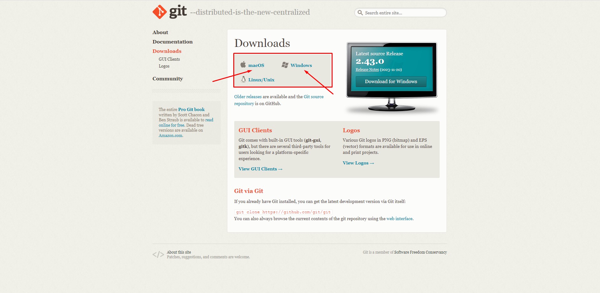Встановлення програми Git - 1