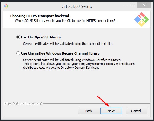 Встановлення програми Git - 10