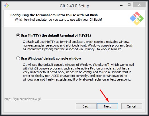 Встановлення програми Git - 12