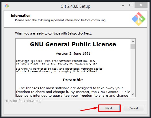 Встановлення програми Git - 3
