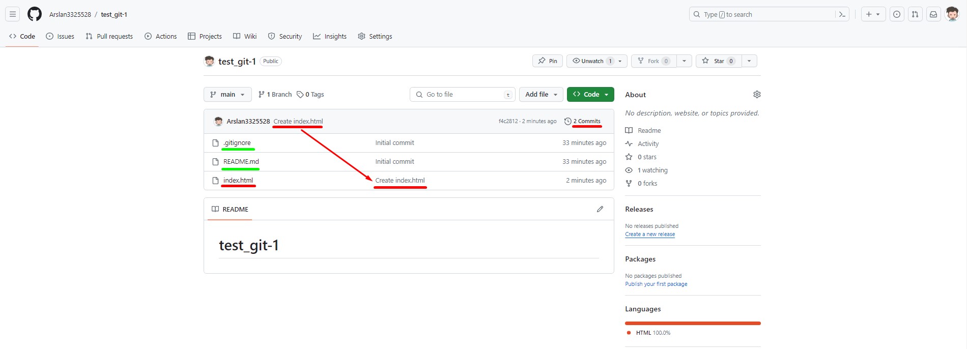 Збереження нових змін на GitHub за допомогою GitHub Desktop - 4