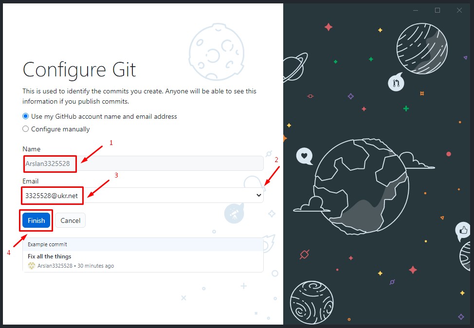 Встановлення програми GitHub Desktop - 6
