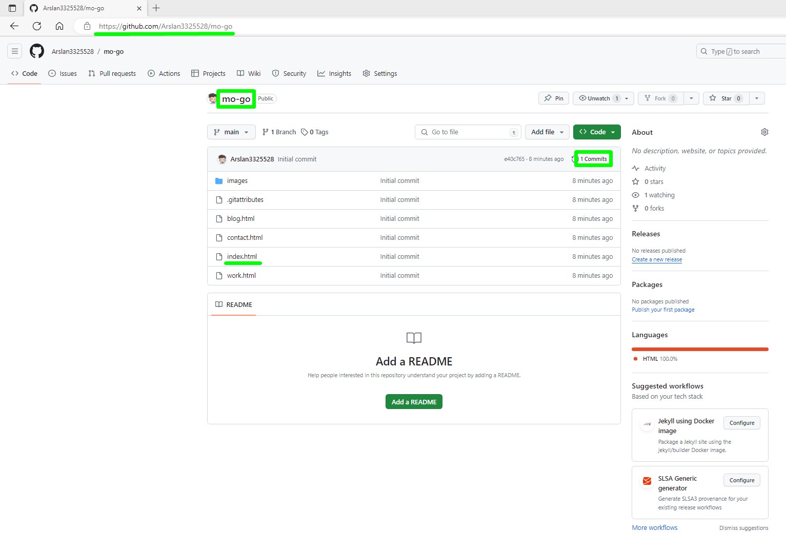 Збереження проекту у репозиторії на GitHub - 12