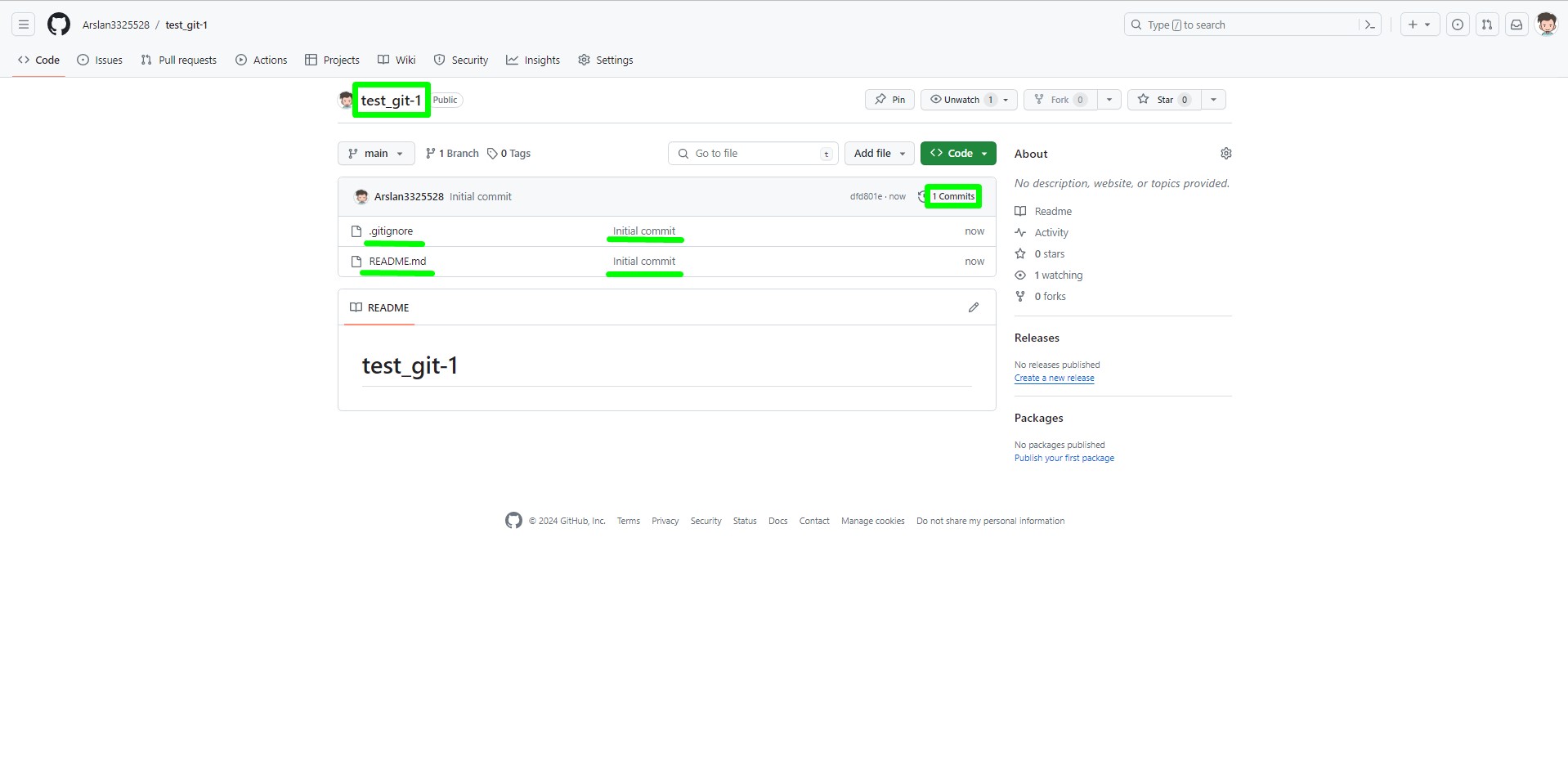 Створення віддаленого репозиторію на GitHub - 3